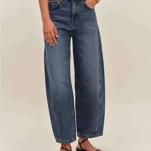 Reformation Denim - Reformation Classic Boyfriend Jeans in Indigo Blue